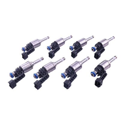 8 Pieces Fuel Injector 16600-1LA0A 16600-1LA0B FJ1179 62809 suitable for Infiniti QX56 M56 QX80 Q70 Q70L 5.6L