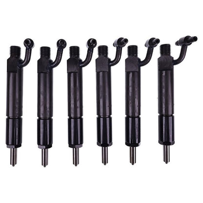 Fuel Injector 6207-11-3100 compatible with Komatsu Engine 4D95L 6D95L Excavator PC220LC-5