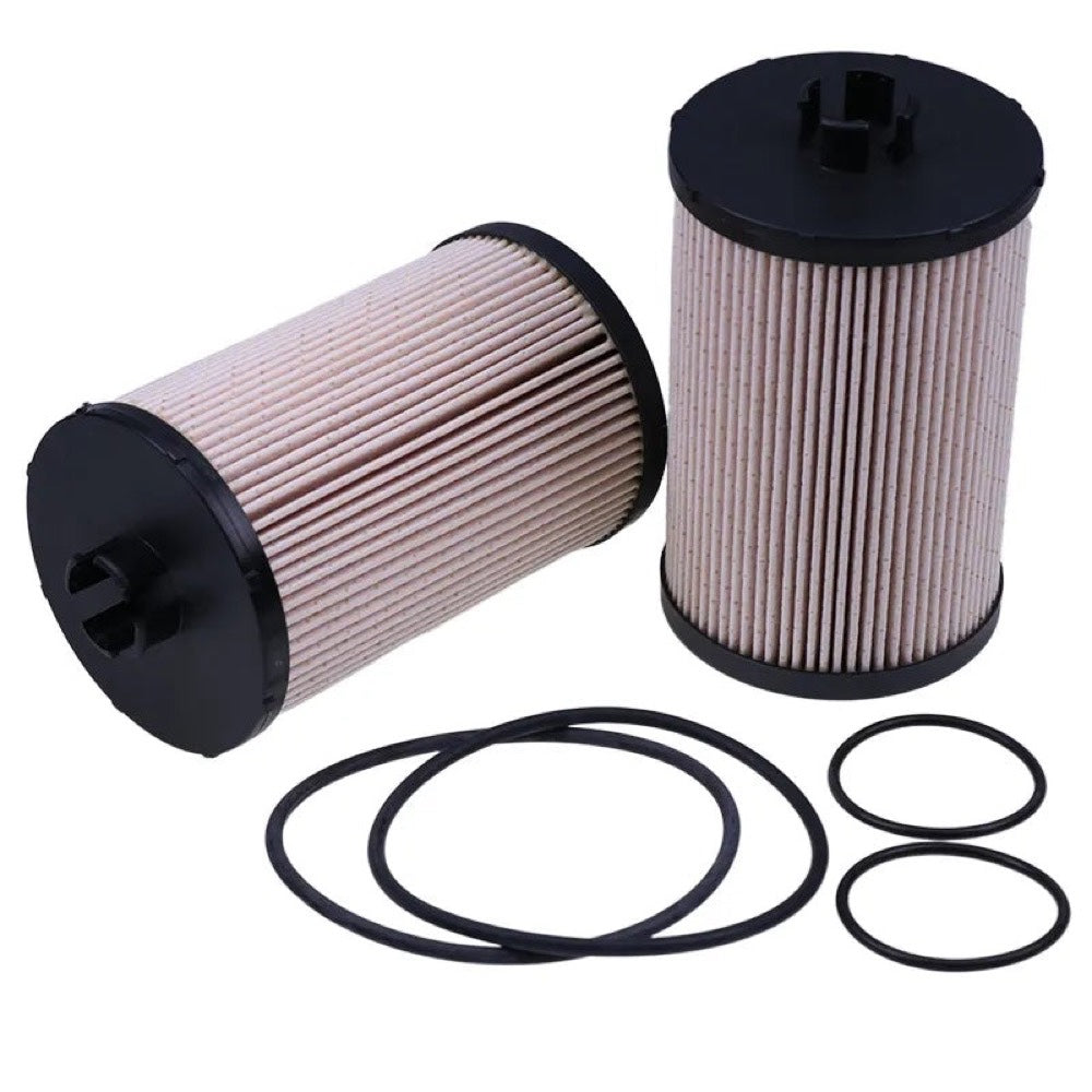 2 Pcs Fuel Filter P550824 1878042C91 FS19947 suitable for International Engine Maxxforce 9 10 DT Truck Durastar 4300 4400 4400LP Workstar 7300 7400 7500