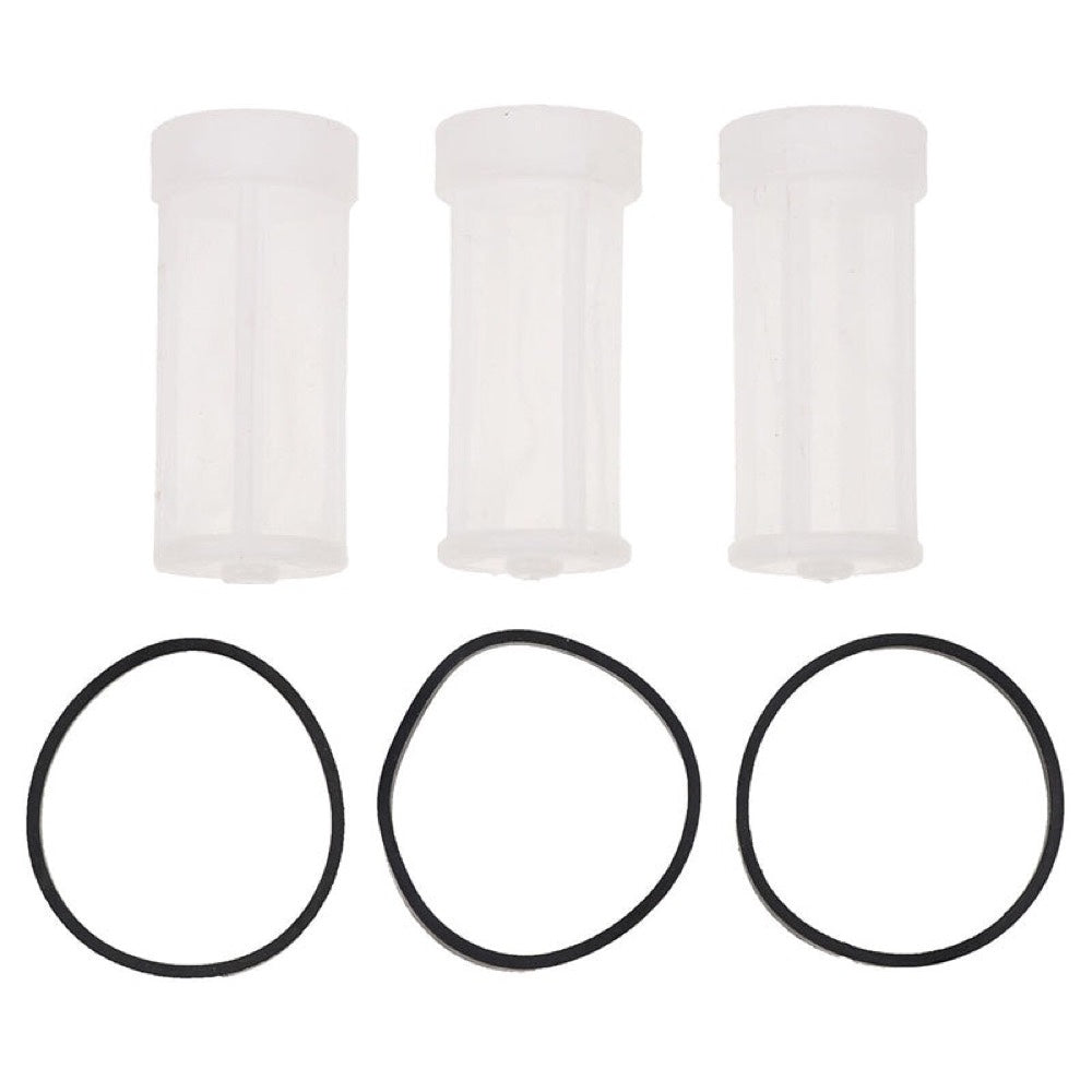 3Pcs Water Separator Fuel Filter with O-ring 275500089 compatible with Seadoo PWC 580 650 720 GSX GTX RX SP