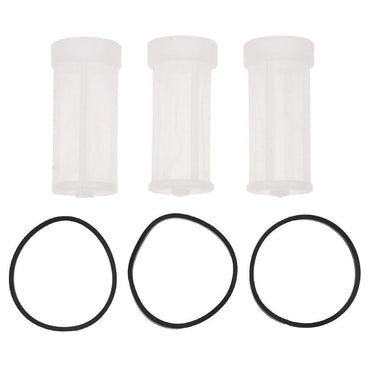 3Pcs Water Separator Fuel Filter with O-ring 275500089 compatible with Seadoo PWC 580 650 720 GSX GTX RX SP