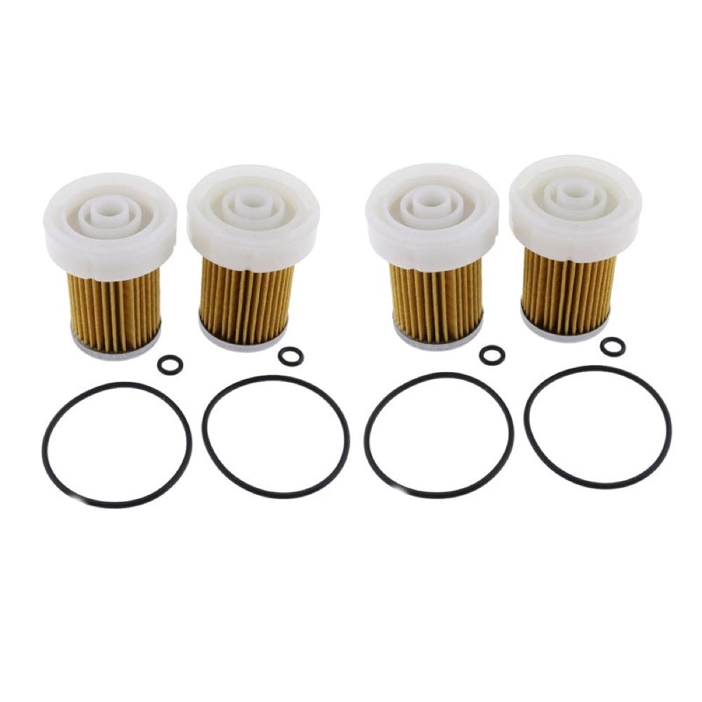 4 Pcs Fuel Filter 31A62-00317 suitable for Mahindra Tractor MAX22 MAX24 MAX26 MAX28 1526 1626 2415 2516 3016