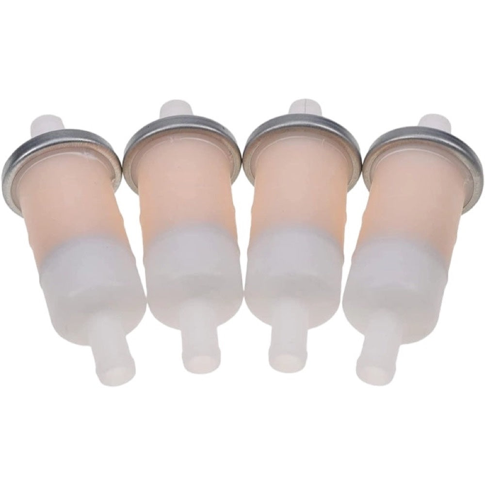 4 Pcs Fuel Filter 4TV-24560-00 1FK-24560-00 1FK-24450-00 for use with Yamaha Motorcycle YZF600R YZF-R6
