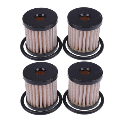 4 Pieces Fuel Filter 0707-0012 T03-0077 61011-04A fits Harley Davidson Motorcycle FXD FXDL FXSBFLD FLHT FLSTN FLHR FLSS FLHX Twin Cam