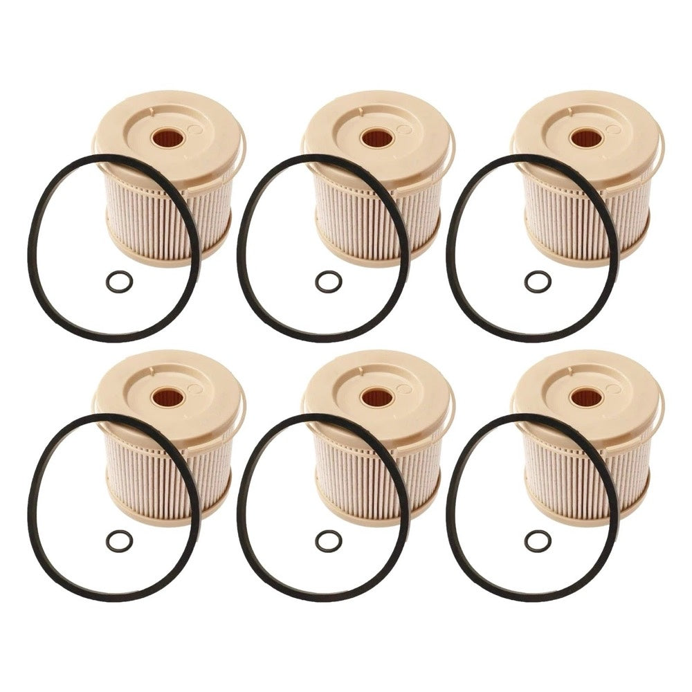 6 Pieces Fuel Filter 861014 3917924 P552010 FS1208 fits Volvo Penta Engine AD31D-A D3-110 D3-140 D4-260 D6-400 KAD300-A MD2030 TMD22A