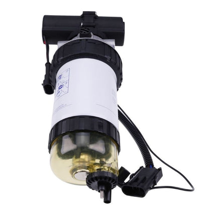 Fuel Filter Assembly 87374411 compatible with New Holland TM120 TM130 TM140 TM155 TM175 TM190 Tractor