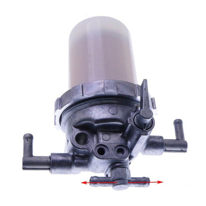 Fuel Filter Assembly YM119833-55621 YM119833-55620 suitable for Komatsu Engine 3D78AE-3A 3D82AE-3C 3D82E-3B Excavator PC10-7 PC30FR-1 PC30FR-2