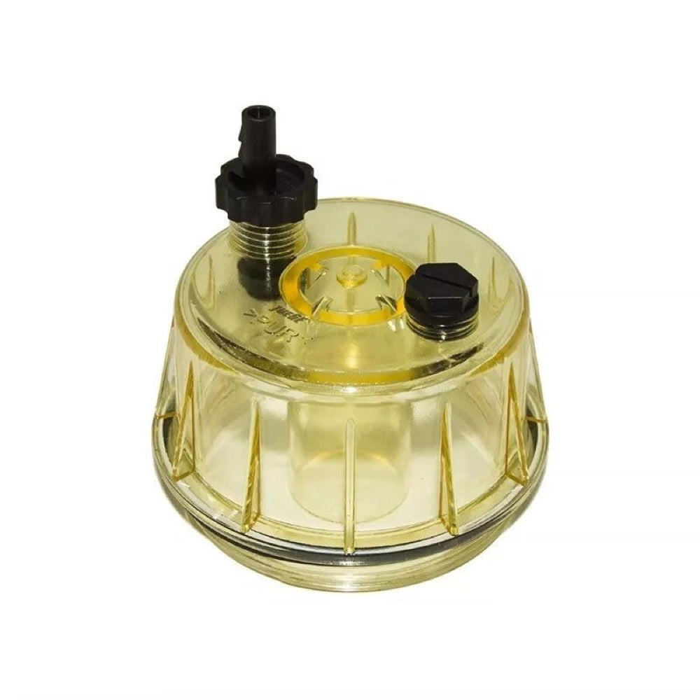 Fuel Water Separator Clear Bowl 129-0375 fits Caterpillar CAT Excavator 5110B 345B 365B 385B Truck 725 730 735 740 D350E D400E 771D 775D
