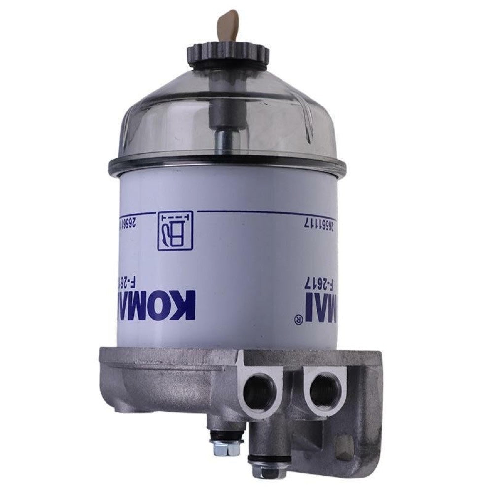 Glass Bowl Fuel Filter Assembly 1692890M91 fits Massey Ferguson Tractor 50 65 135 150 165 174 180 230 235