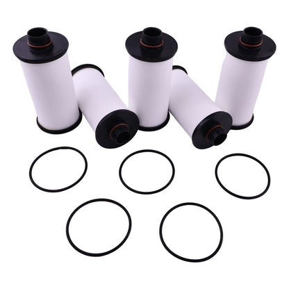 5 Pieces Crankcase Ventilation Filter Element CV52055 compatible with Atlas Copco Air Compressor CVM200 Series Cummins Engine QSB3.3 QSB4.5