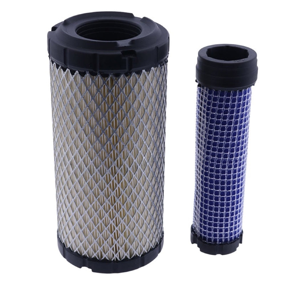 Air Filter Kit M807331 M807332 compatible with John Deere 4x2 6x4 XUV620i XUV625i XUV825i XUV850D XUV855D