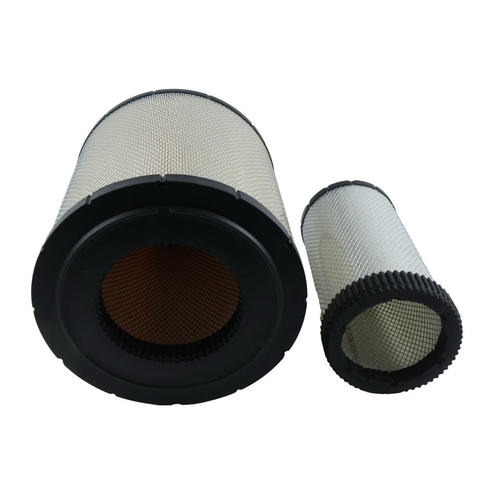 Air Filter Kit RE596317 RE596318 compatible with John Deere Engine 6090 Tractor 8R230 8R-2704 8R280 8R340 8RT340 8RT410 8RX310 8RX410