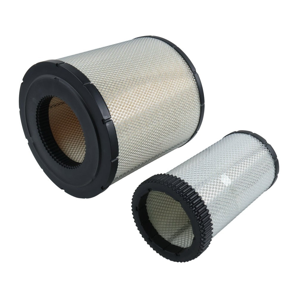 Air Filter Kit RE596317 RE596318 compatible with John Deere Engine 6090 Tractor 8R230 8R-2704 8R280 8R340 8RT340 8RT410 8RX310 8RX410