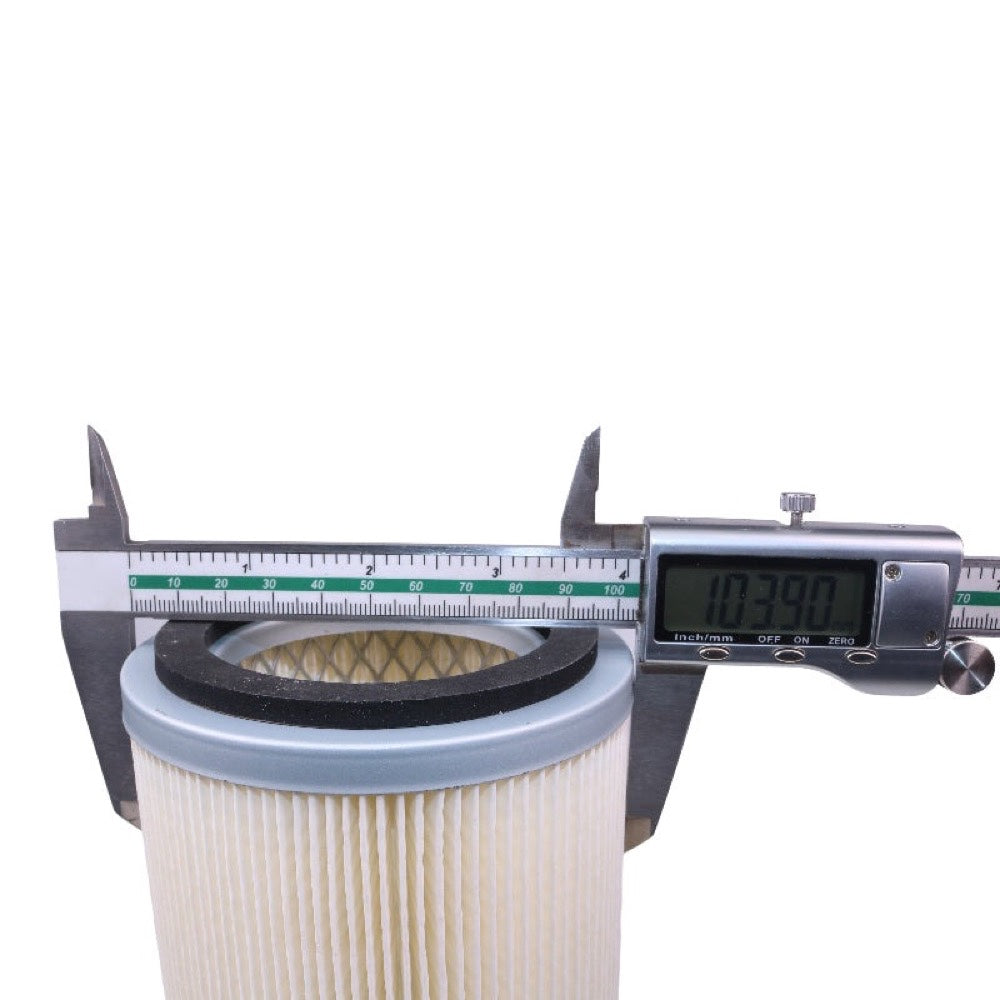 Single Air Filter Element T0070-16323 compatible with Kubota Engine D1105 D1703 V2203 Tractor L8419 L2500F L2600F L2900F L3000F L3300F L35 L3600DT L4200F