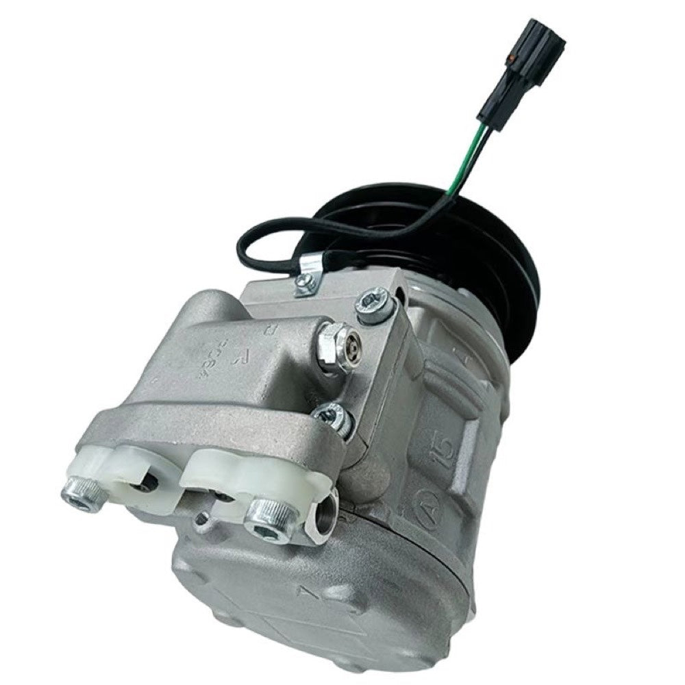 10PA15C A/C Compressor 4208-6018A fits Doosan Daewoo Wheel Loader DL160 DL300-3 DL350-3 DL400 DL420 DL450