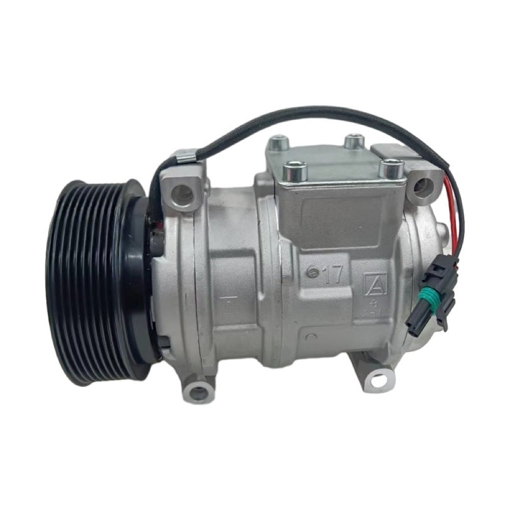10PA17C A/C Compressor AT211063 fits John Deere Loader 744H 744J 824J