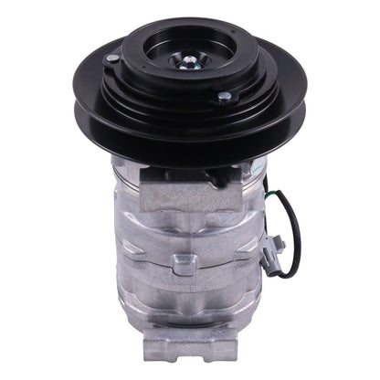 10S13C A/C Compressor 4721999 compatible with John Deere Excavator 210G 245GLC 250GLC 290GLC 350GLC 380GLC