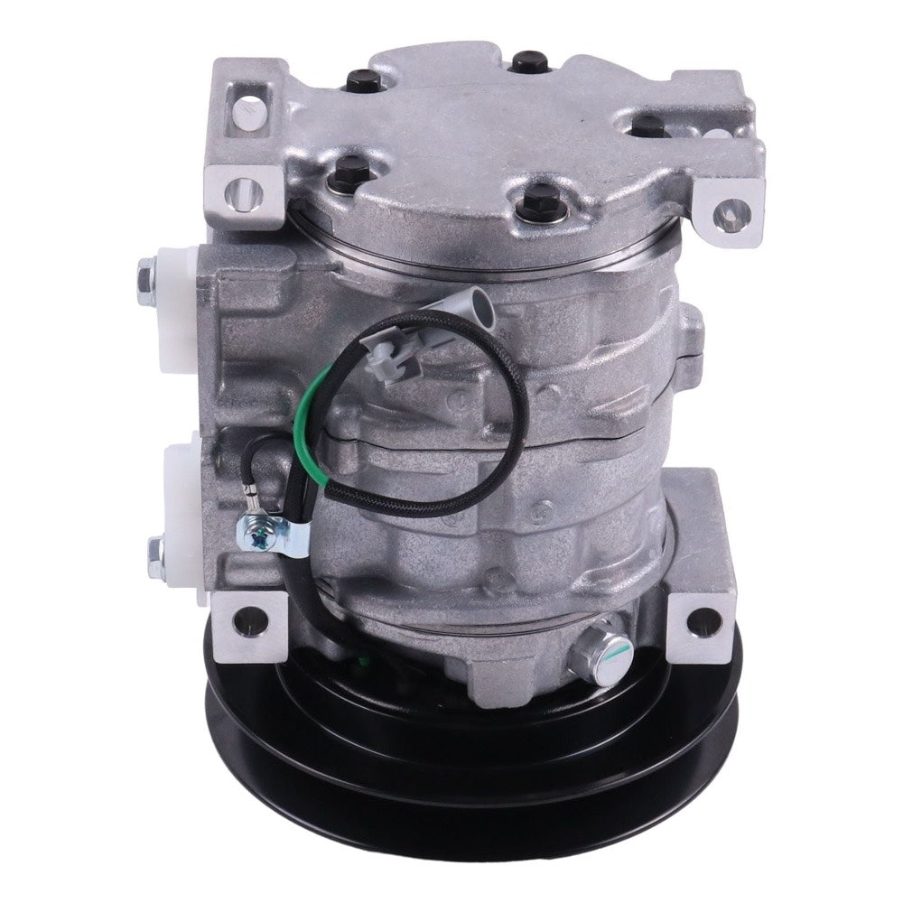 10S13C A/C Compressor 4721999 compatible with John Deere Excavator 210G 245GLC 250GLC 290GLC 350GLC 380GLC