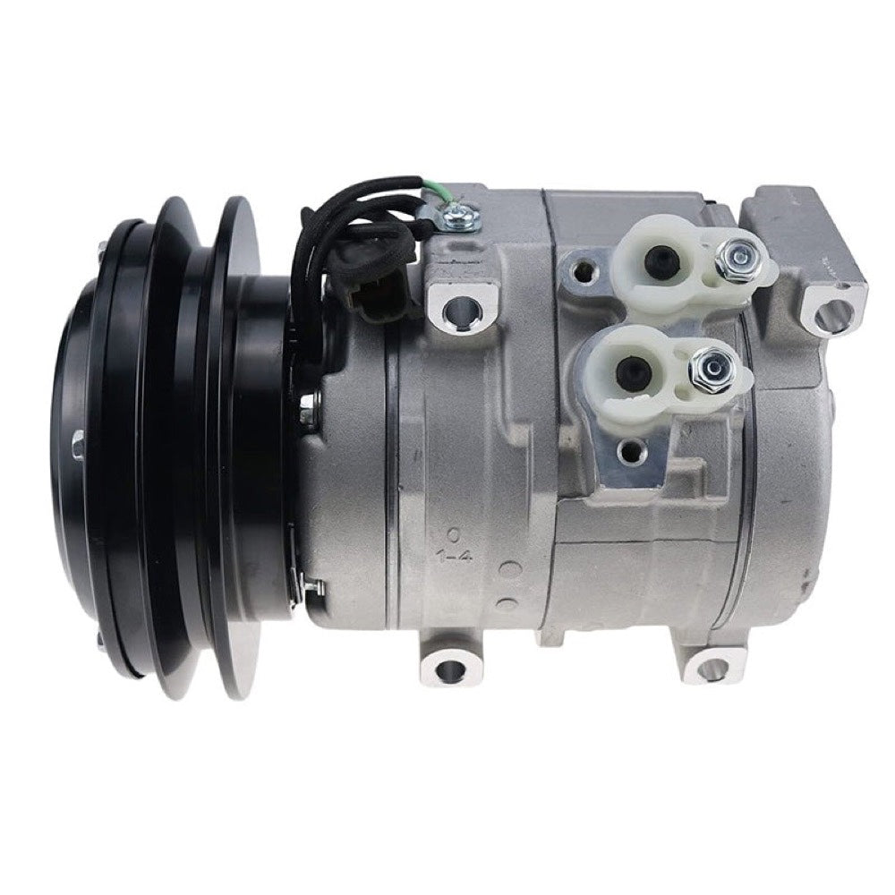 10S15C A/C Compressor 418-S62-3161 for use with Komatsu Loader WA150-5 WA200-5 WA200PTL-5 WA320-5 WA320L-5
