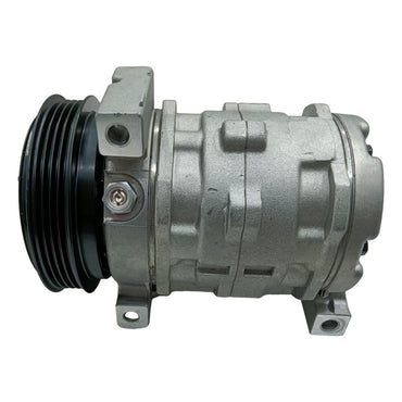 12V 10S11C 4PK 110mm Air Conditioning Compressor 008012969U91 compatible with Mahindra Tractor 6065 6075 7095 8090 8100