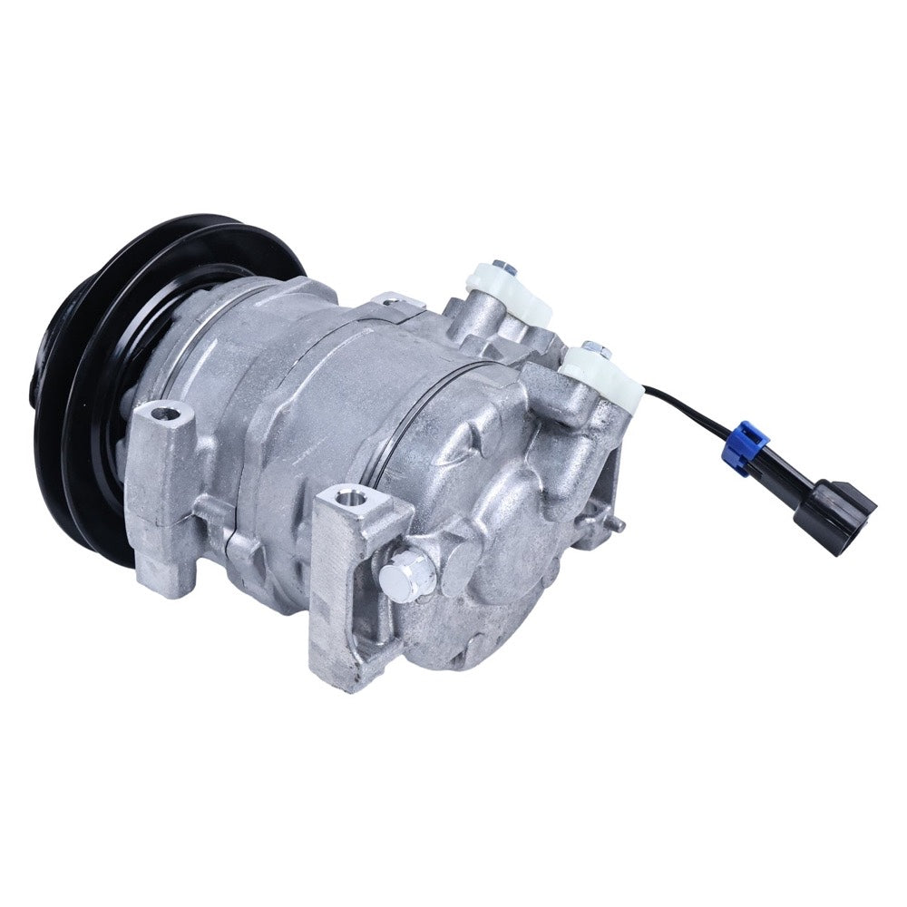 12V 1PK 10SRE18C A/C Compressor SJ17273 suitable for John Deere Tractor 5045E 5055E 5075M 5065E 5058E 5067E 5075E