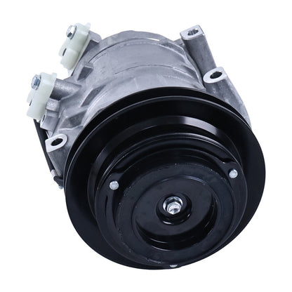 12V 1PK 10SRE18C A/C Compressor SJ17273 suitable for John Deere Tractor 5045E 5055E 5075M 5065E 5058E 5067E 5075E