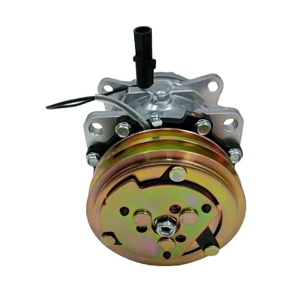 12V 2PK SD5H09 125MM A/C Compressor 1911506010 suitable for Takeuchi Excavator TB138FR TB145 TB153FR Loader TL12V2 TL6R TL8