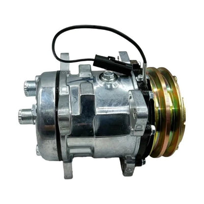 12V 2PK SD5H09 125MM A/C Compressor 1911506010 suitable for Takeuchi Excavator TB138FR TB145 TB153FR Loader TL12V2 TL6R TL8
