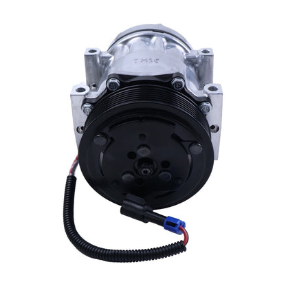 12V 7PK 126mm SD7H15 A/C Compressor F69-1015-151 F69-1013 F69-1015-131 fits Kenworth T680 T880 T660 Peterbilt 365 367 389 567 579 587 Truck