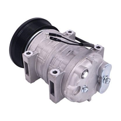 12V Aftermarket Valeo Seltec 103-67260 10367325 T915146C TM21 8 Grooves A/C Compressor for use with Vehicle
