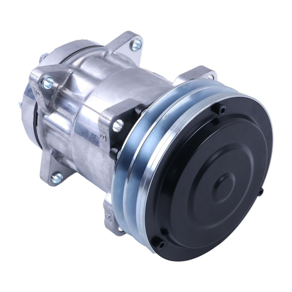 12V SD7H15 A/C Compressor 8091 32767G 04437338 for use with Deutz Fahr Hurlimann Lamborghini & Same Tractor