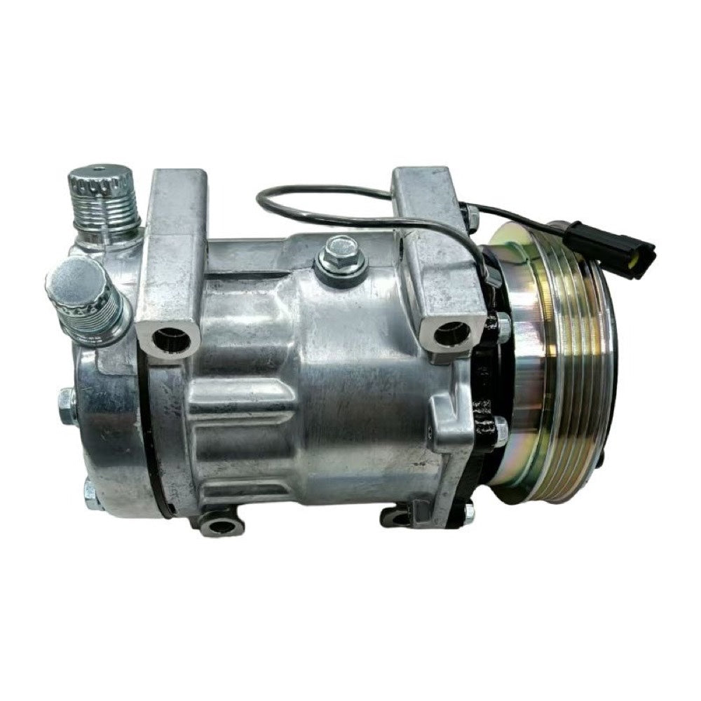 12V SD7H15 A/C Compressor 84290377 fits New Holland Tractor T4.105 T4.110F T5.105 T5.115 T4.55 T4.65 T5.95 T4.85