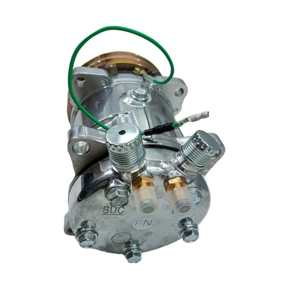 24V SD7H15 A/C Compressor 1433064H91 suitable for Komatsu Motor Grader GD750A-1 GD650A-2B GD530A-2A GD670A-2A 870B 830