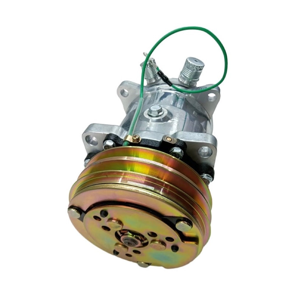 24V SD7H15 A/C Compressor 1433064H91 suitable for Komatsu Motor Grader GD750A-1 GD650A-2B GD530A-2A GD670A-2A 870B 830