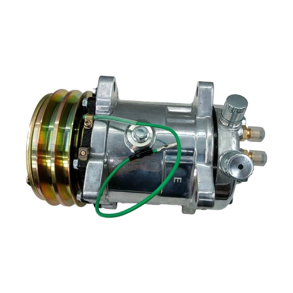 24V SD7H15 A/C Compressor 1433064H91 suitable for Komatsu Motor Grader GD750A-1 GD650A-2B GD530A-2A GD670A-2A 870B 830