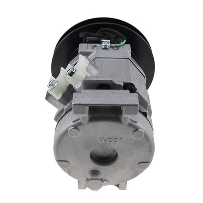 A/C Compressor 20Y-810-1260 for use with Komatsu Excavator PC220-8 PC270-8 PC290 PC300-8 PC350-8 PC400-8