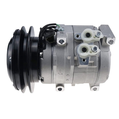 A/C Compressor 20Y-810-1260 for use with Komatsu Excavator PC220-8 PC270-8 PC290 PC300-8 PC350-8 PC400-8