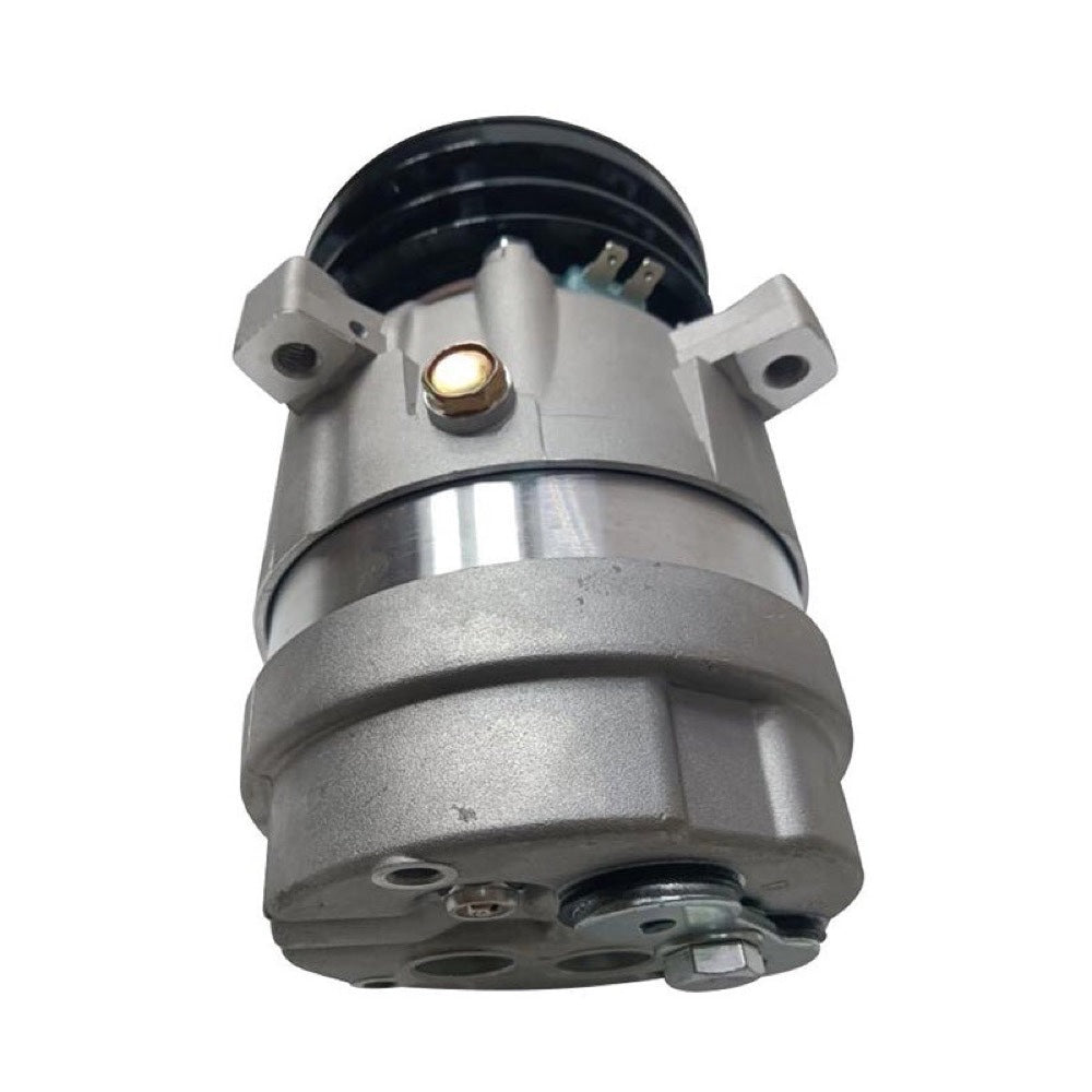 A/C Compressor 2208-6012B for use with Doosan Daewoo Excavator B55W-1 B55W-2 DX35Z DX53W DX55 DX55W DX60R DX62R-3 DX63-3 DX80R DX85R-3