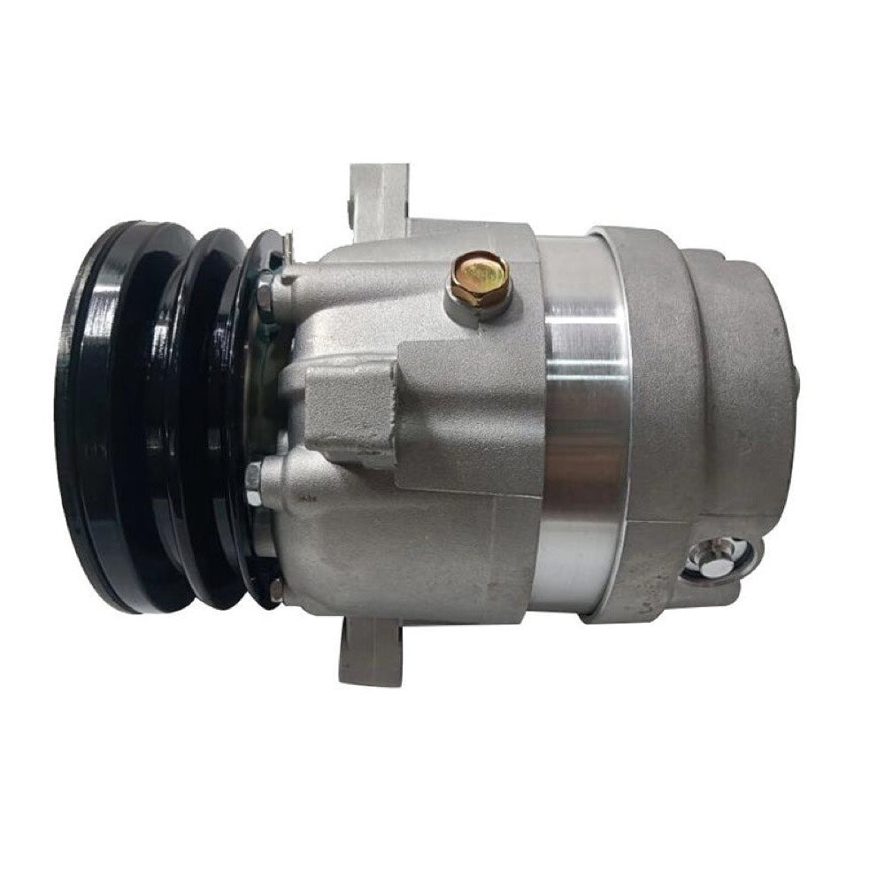 A/C Compressor 2208-6012B for use with Doosan Daewoo Excavator B55W-1 B55W-2 DX35Z DX53W DX55 DX55W DX60R DX62R-3 DX63-3 DX80R DX85R-3