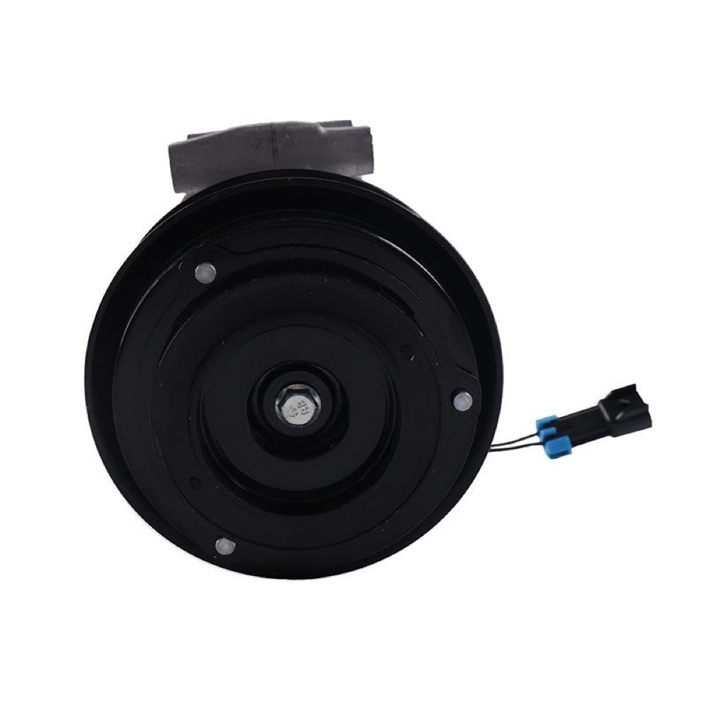 A/C Compressor AL232176 compatible with John Deere Engine 4045 6068 6090 6135 Tractor 6415 6603 6615 7515 Loader 210G 310G