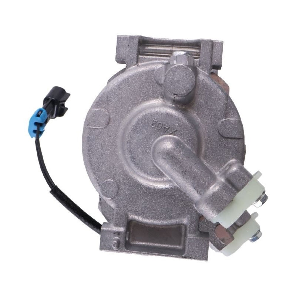 A/C Compressor AL232176 compatible with John Deere Engine 4045 6068 6090 6135 Tractor 6415 6603 6615 7515 Loader 210G 310G