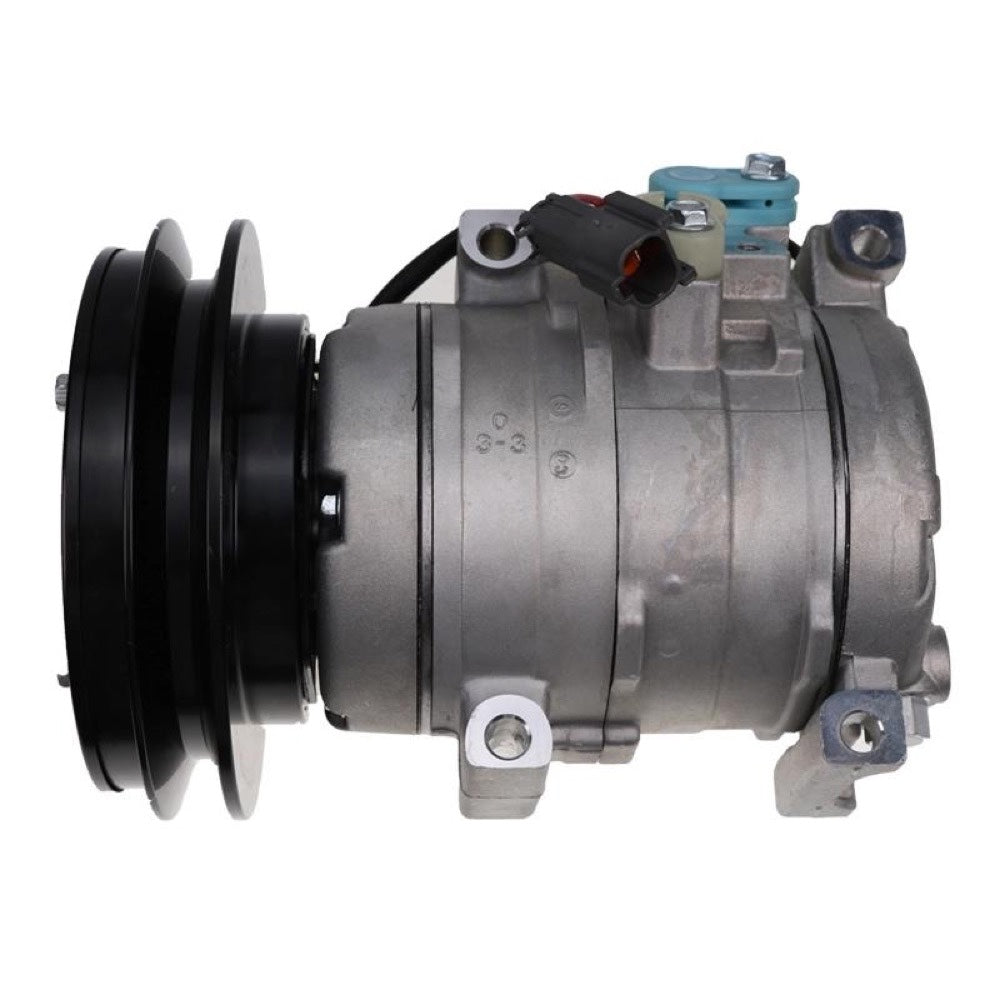 Denso 10S15C A/C Compressor 17A-911-4810 fits Komatsu Bulldozer D155A-6 D155AX-5 D155AX-6 D155AX-6A D275A-5R