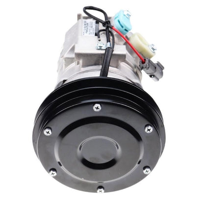 Denso 10S15C A/C Compressor 17A-911-4810 fits Komatsu Bulldozer D155A-6 D155AX-5 D155AX-6 D155AX-6A D275A-5R
