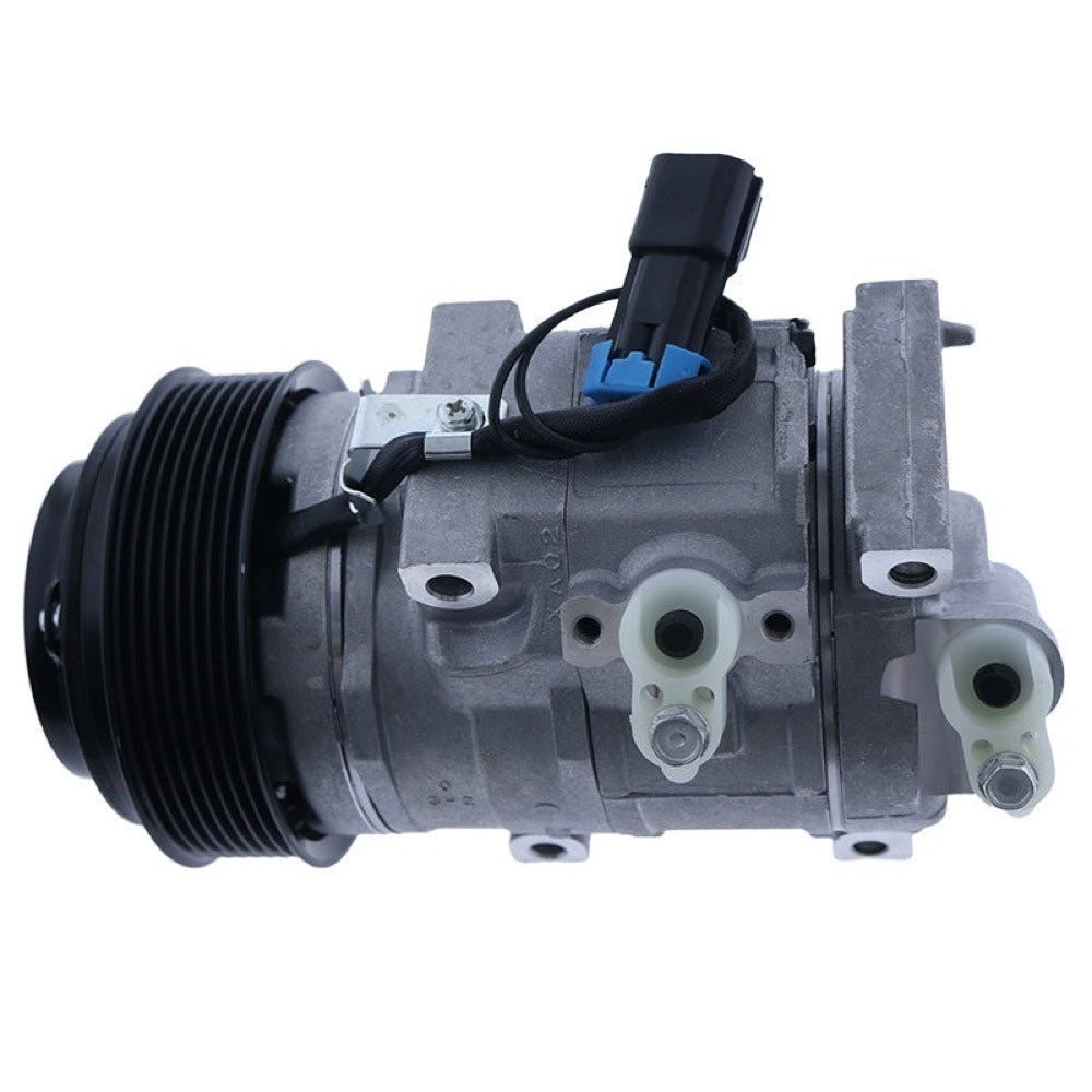 Denso 10SRE18C A/C Compressor RE284680 for use with John Deere Loader 310K 310SK 315SK 325K 325SK 410K 710K 210K 344K