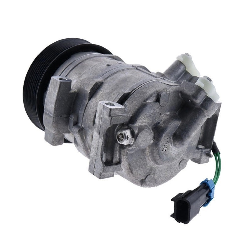 Denso 10SRE18C Air Conditioning Compressor AT367640 fits John Deere Engine 4045 6068 Excavator E210LC E240LC E300LC E330LC E360LC