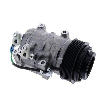 Denso 10SRE18C Air Conditioning Compressor AT367640 fits John Deere Engine 4045 6068 Excavator E210LC E240LC E300LC E330LC E360LC