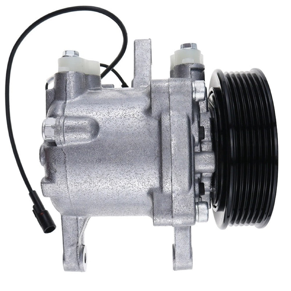 Denso SVO7E A/C Compressor 3P999-00620 for use with Kubota Tractor M126GXDTC M126XDTC M135GXDTC M135XDTC