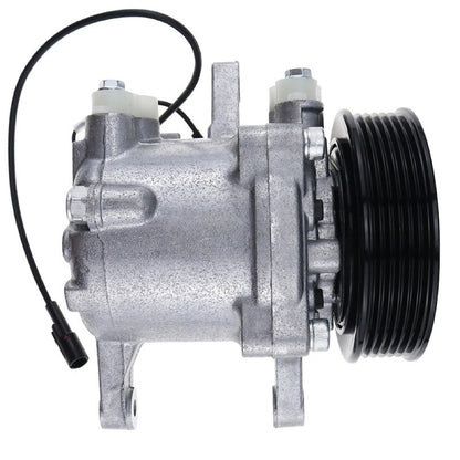 Denso SVO7E A/C Compressor 3P999-00620 for use with Kubota Tractor M126GXDTC M126XDTC M135GXDTC M135XDTC