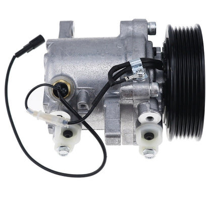 Denso SVO7E A/C Compressor 3P999-00620 for use with Kubota Tractor M126GXDTC M126XDTC M135GXDTC M135XDTC