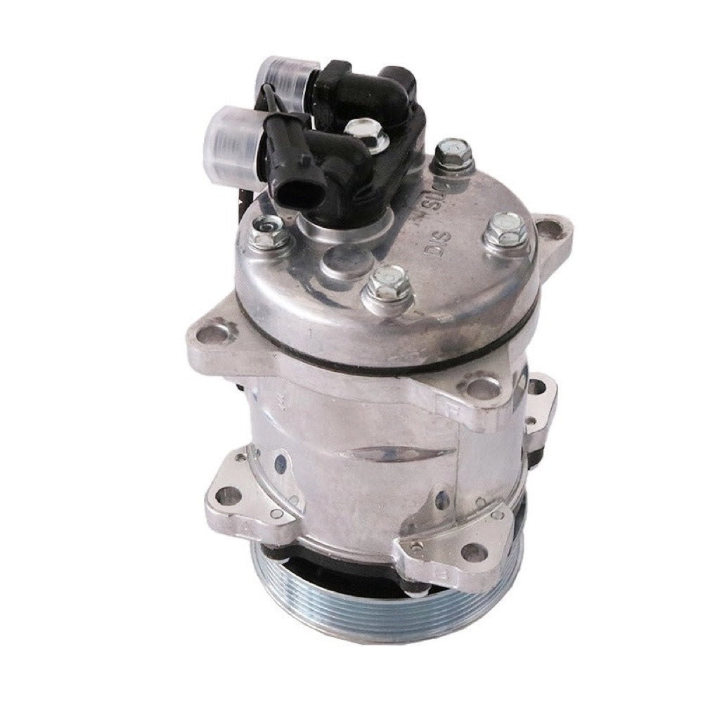 Sanden SD5H11 A/C Compressor 6698590 for use with Bobcat Telehandler T40140 T40180 TL360 TL470 TL470HF